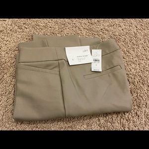 NWT LOFT Straight Pants